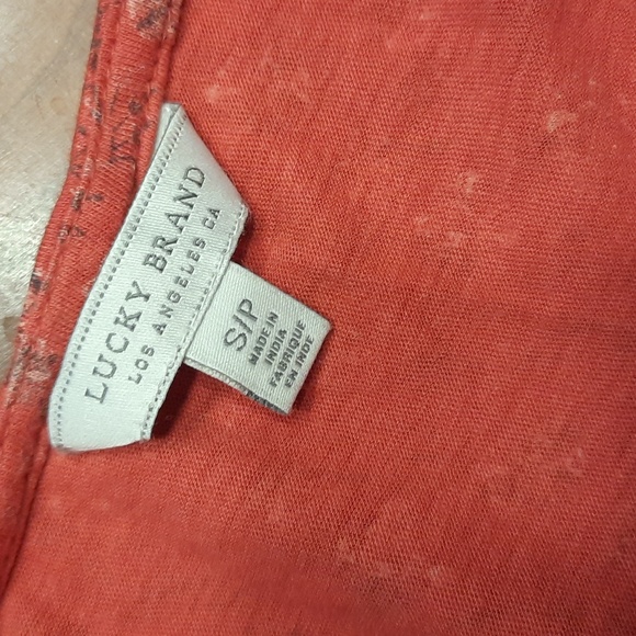 Lucky Brand Wrap Boho Top - Picture 10 of 13